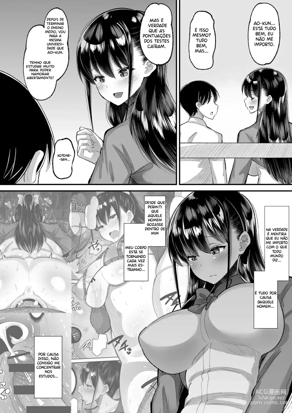 Page 4 of doujinshi Kichiku Kyoushi ni Otosareta Boku no Seitokaichou 2