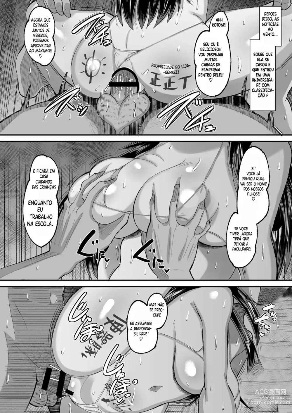 Page 40 of doujinshi Kichiku Kyoushi ni Otosareta Boku no Seitokaichou 2