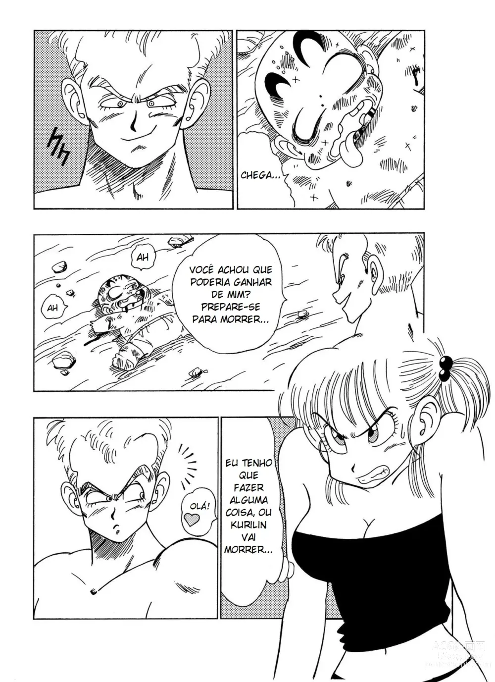 Page 2 of doujinshi Dagon Ball - Bulma Contra General Blue