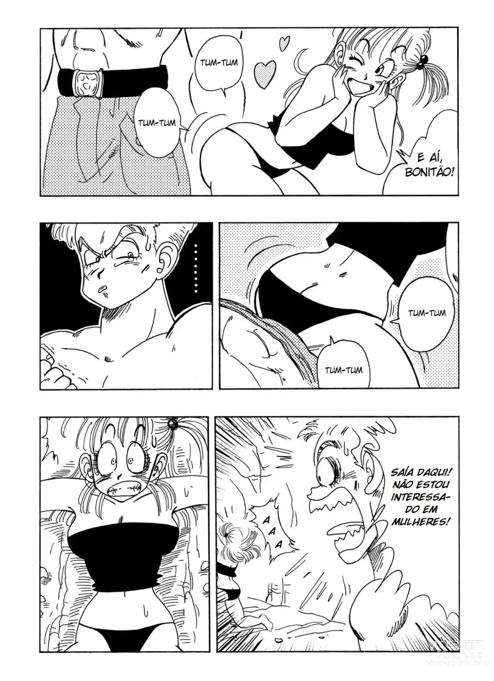 Page 3 of doujinshi Dagon Ball - Bulma Contra General Blue