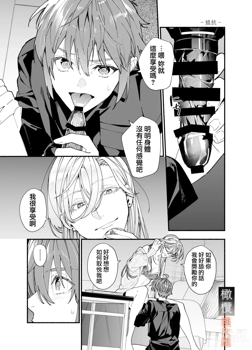 Page 13 of doujinshi 抖M男友无法变得坦率