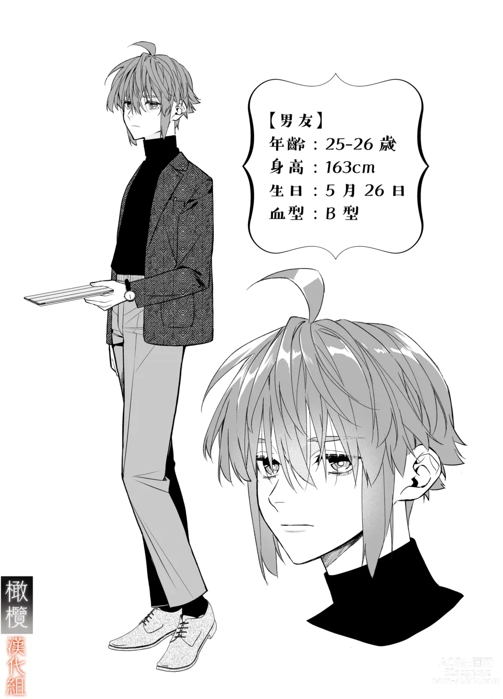 Page 20 of doujinshi 抖M男友无法变得坦率