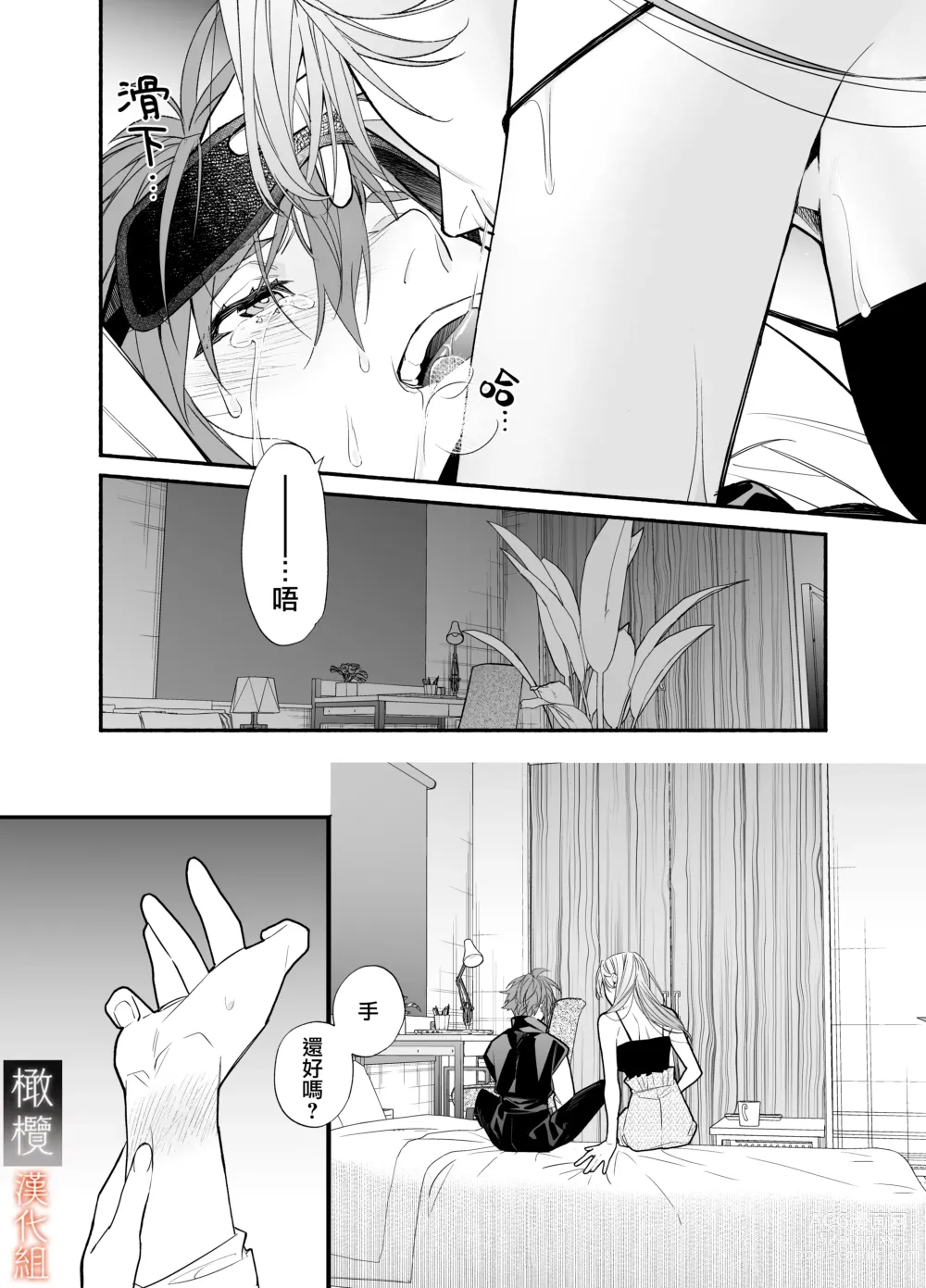 Page 38 of doujinshi 抖M男友无法变得坦率