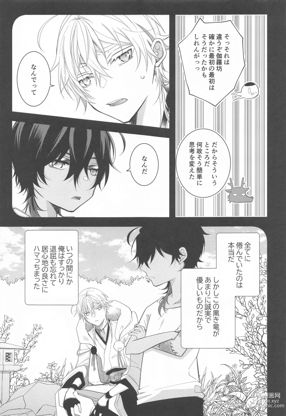 Page 14 of doujinshi Kimi ga Konna ni Kakko Yoku Naru nante Kiitenai! - I never heard of you being so cool!