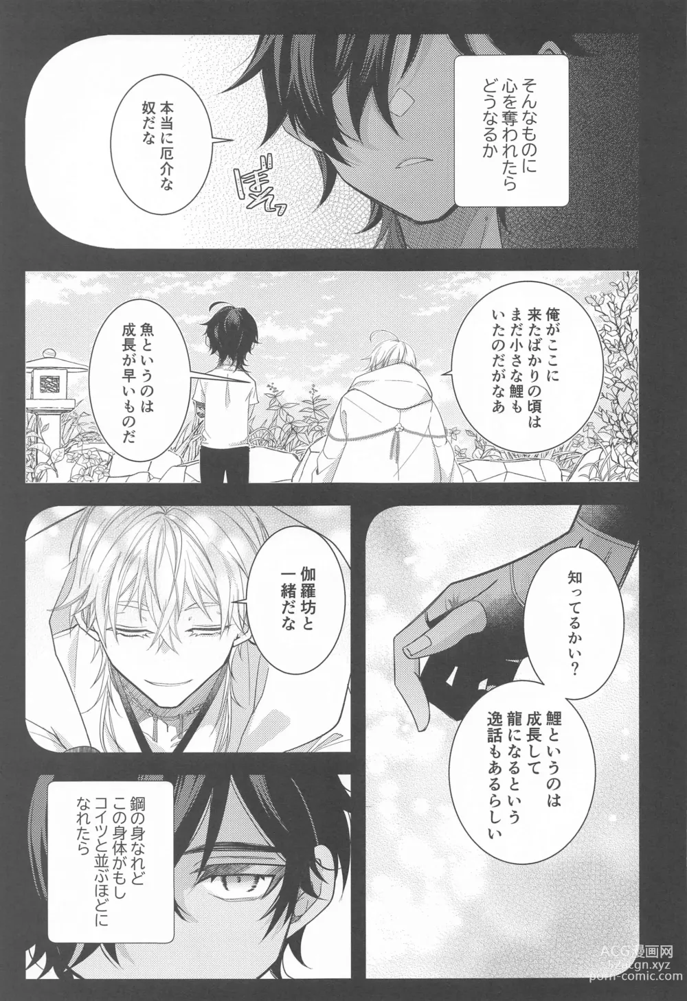 Page 24 of doujinshi Kimi ga Konna ni Kakko Yoku Naru nante Kiitenai! - I never heard of you being so cool!