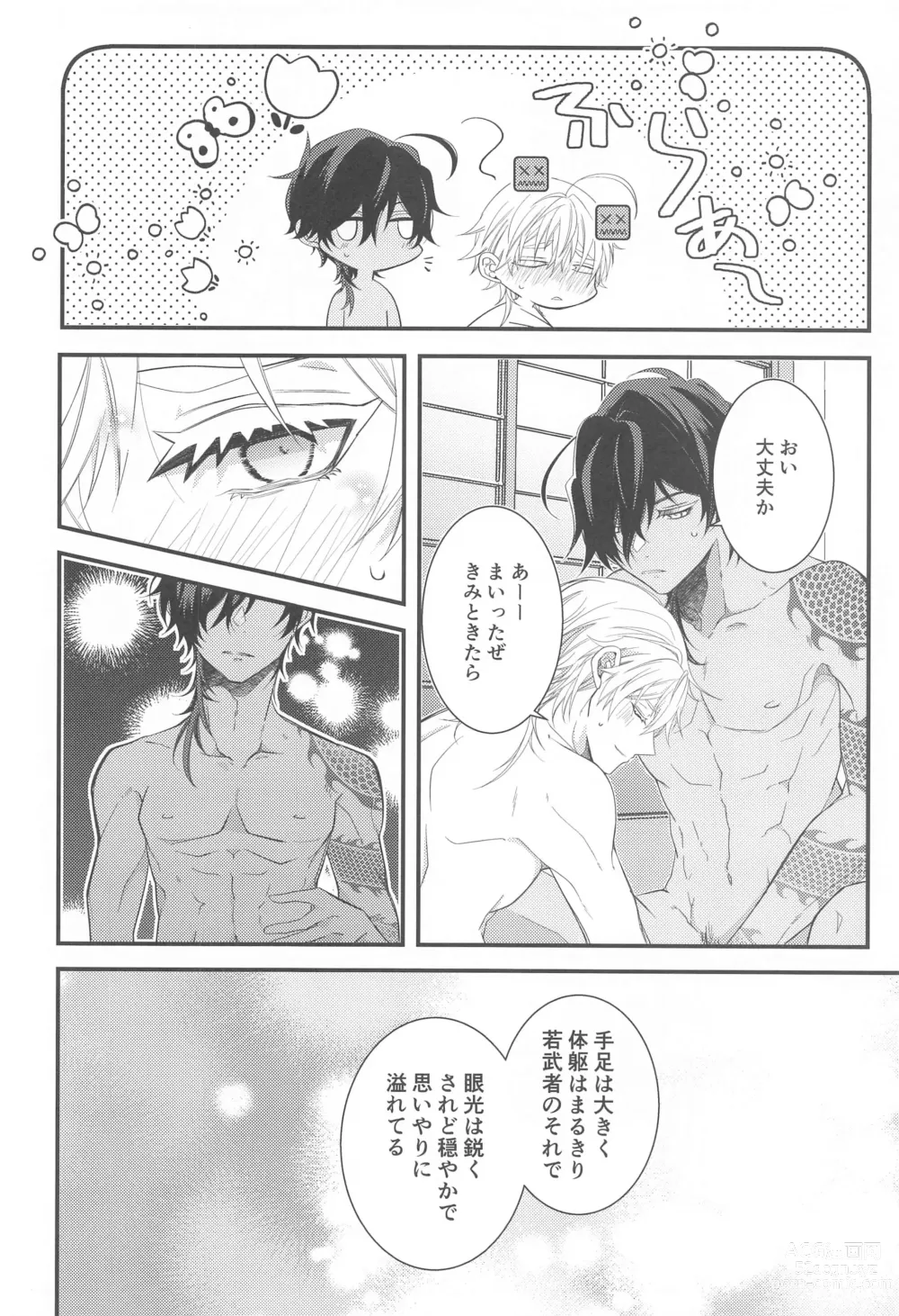 Page 29 of doujinshi Kimi ga Konna ni Kakko Yoku Naru nante Kiitenai! - I never heard of you being so cool!