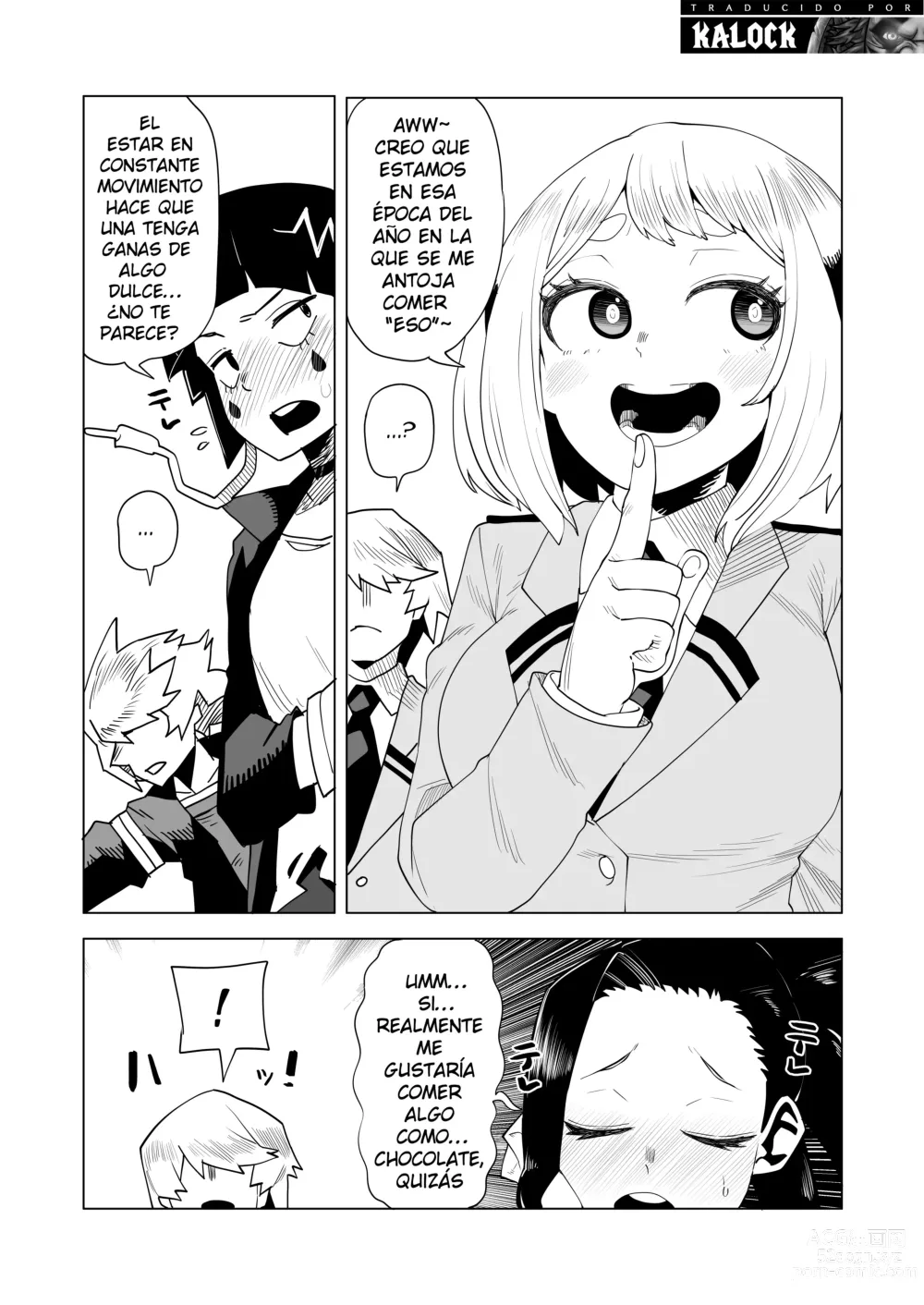 Page 1 of doujinshi Academia de Héroes & una Moralidad Invertida 14: ~San Valentín~