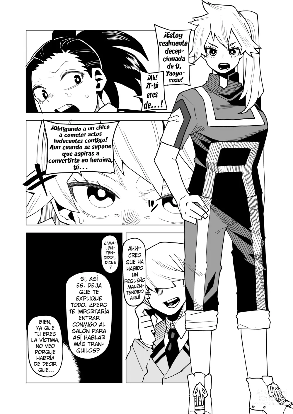 Page 5 of doujinshi Academia de Héroes & una Moralidad Invertida 15: ~Kendo Itsuka~