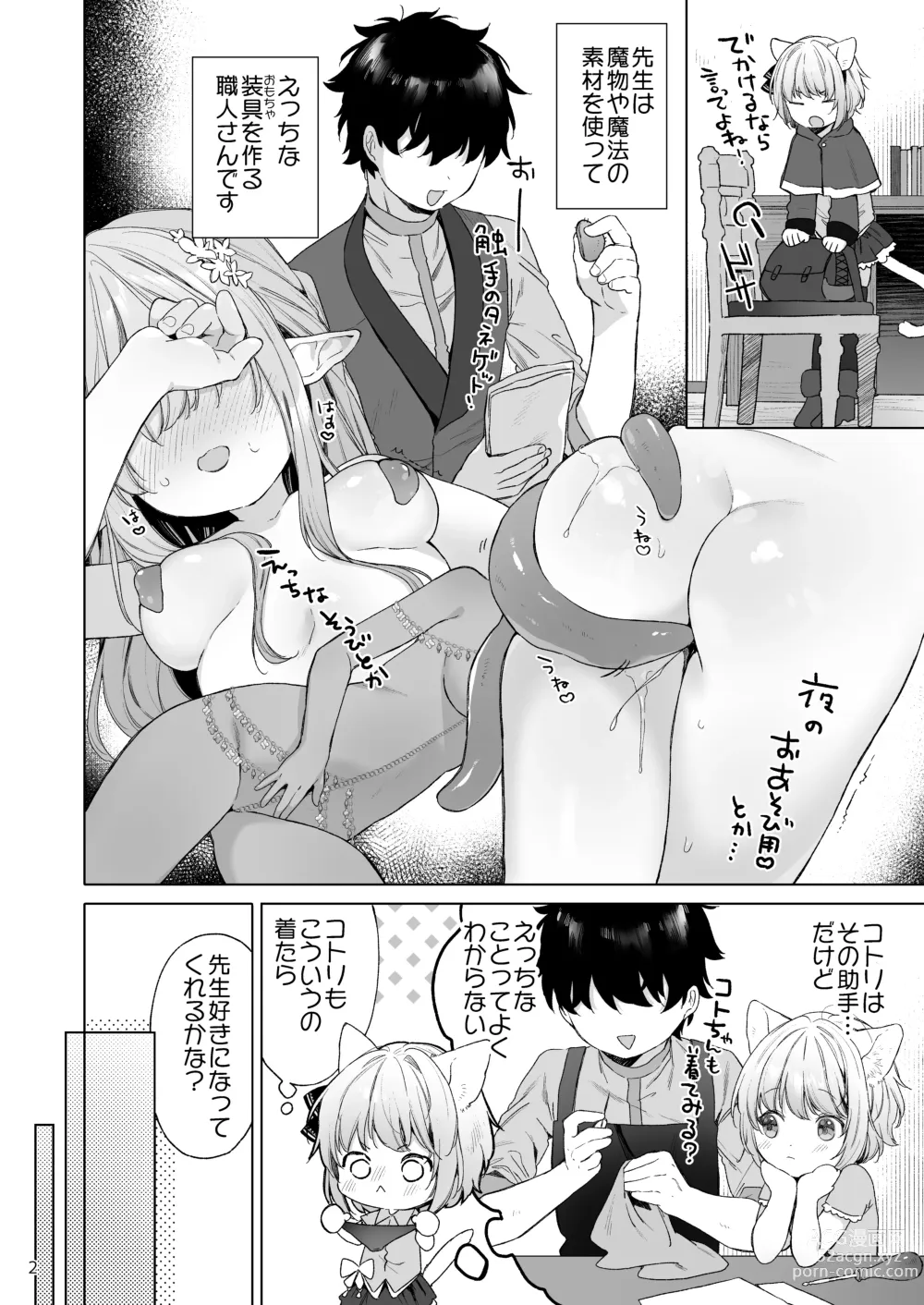 Page 3 of doujinshi Isekai Otona no Omochaya-san