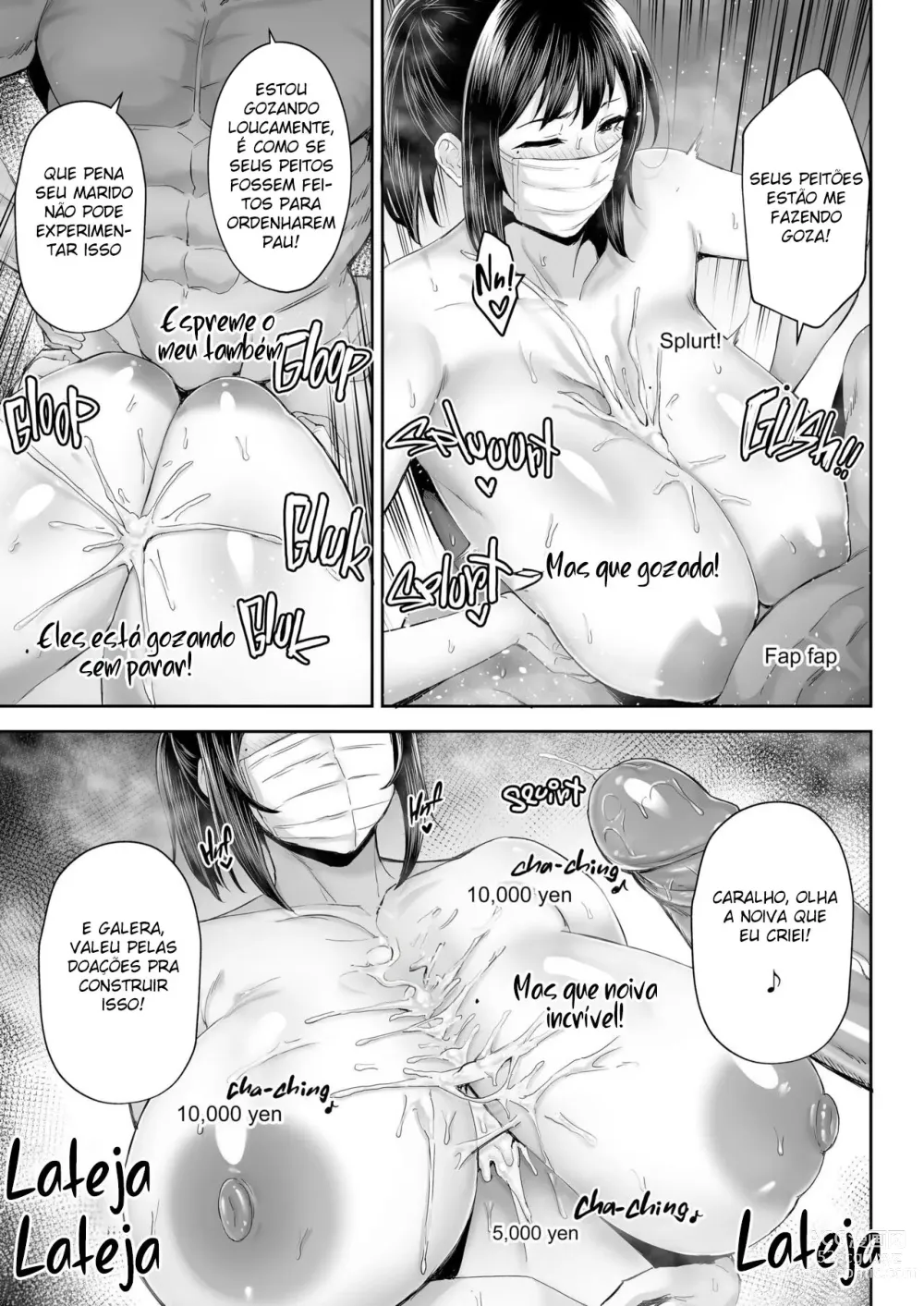 Page 52 of doujinshi Netorareta Bakunyuu Osananajimi Tsuma Akane -Mukashikkara Shinyuu (SeFri) to Yarimakuri Deshita lol-