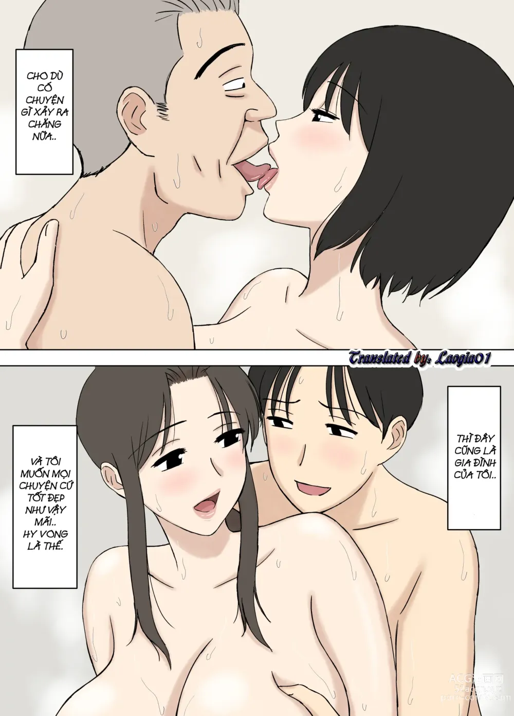 Page 30 of doujinshi Vợ tôi đang tắm với bố tôi... 2