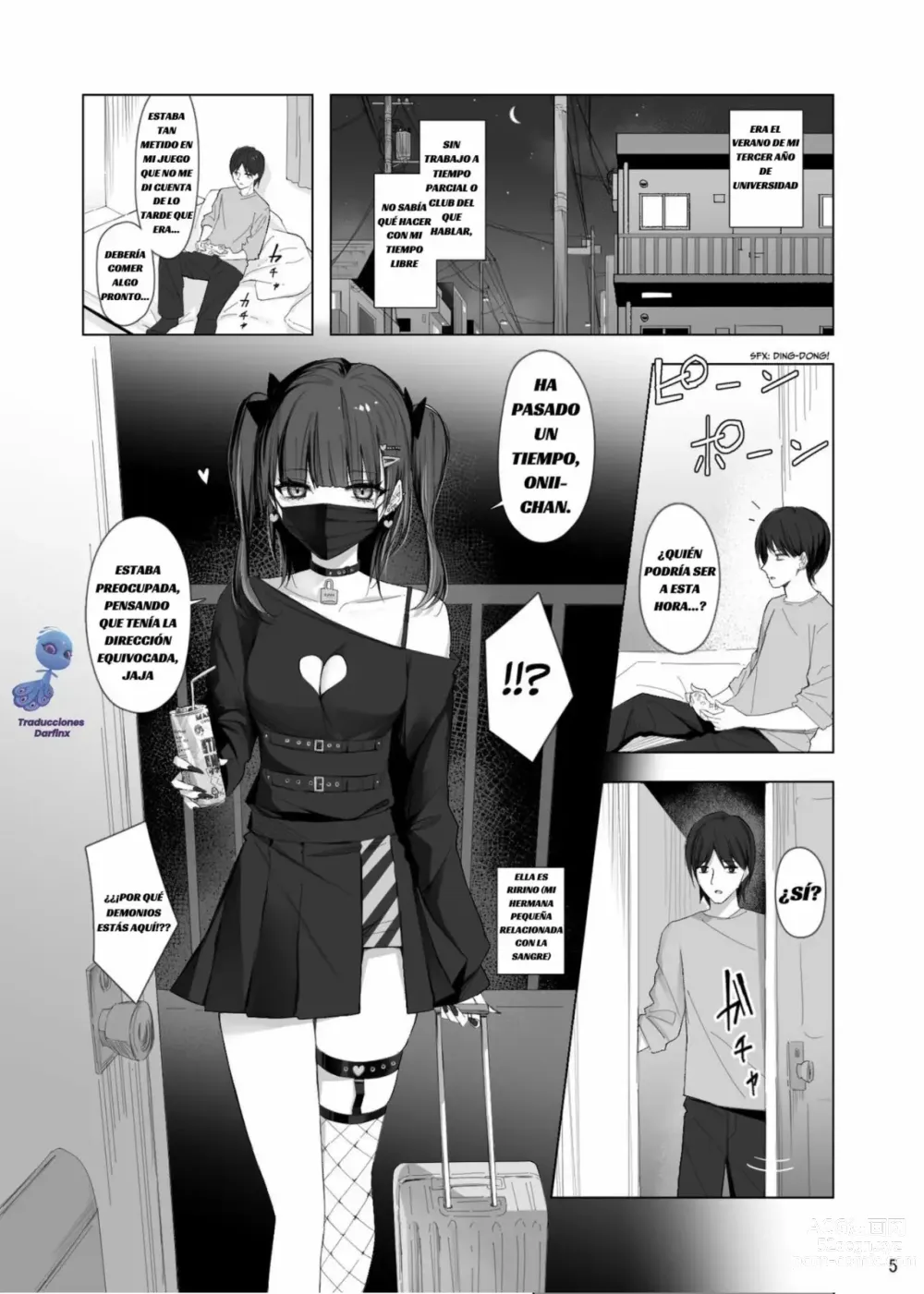 Page 4 of doujinshi Namaiki Joshi Ririno-chan