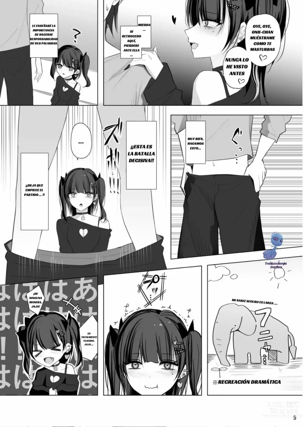 Page 8 of doujinshi Namaiki Joshi Ririno-chan