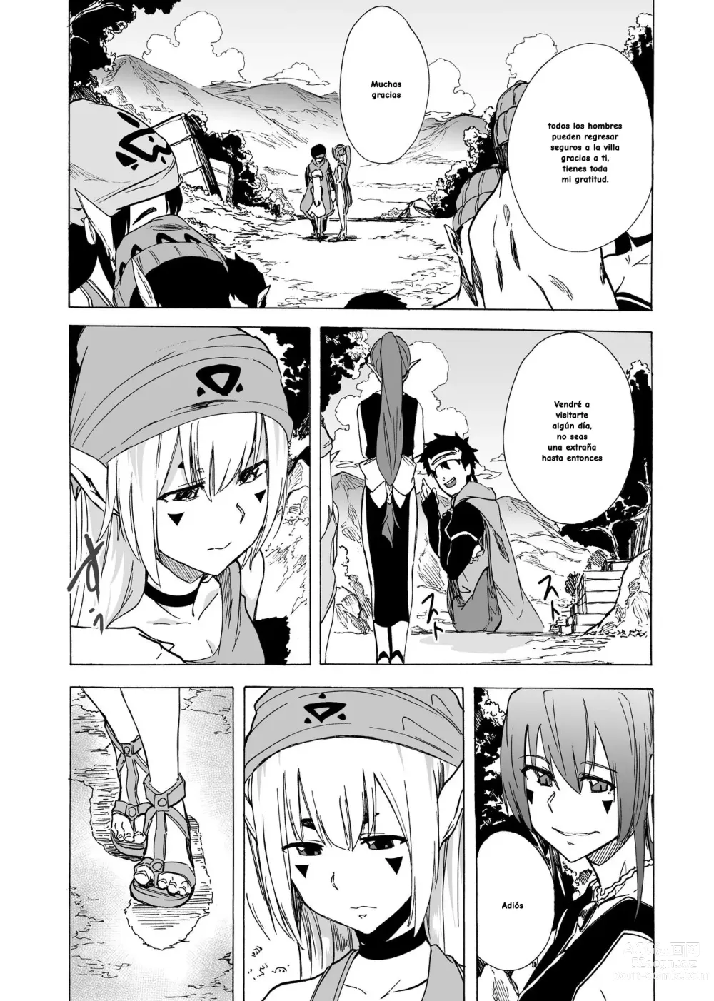 Page 23 of doujinshi Zetsurin Yuusha to Inran Mazoku