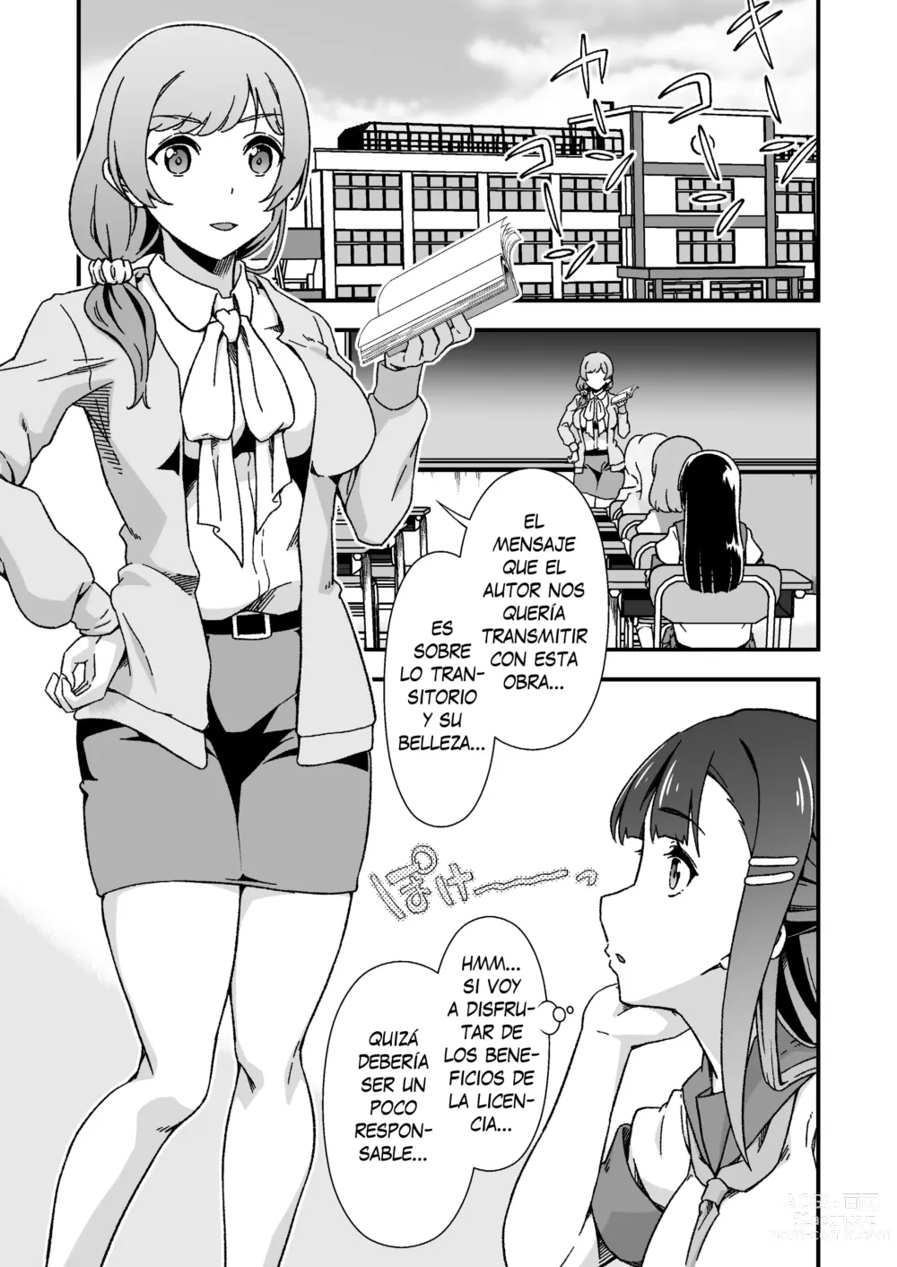 Page 19 of doujinshi Futanari-chan Haramasex Kyokashou o Hirou - La futanari que encontró una licencia para preñar