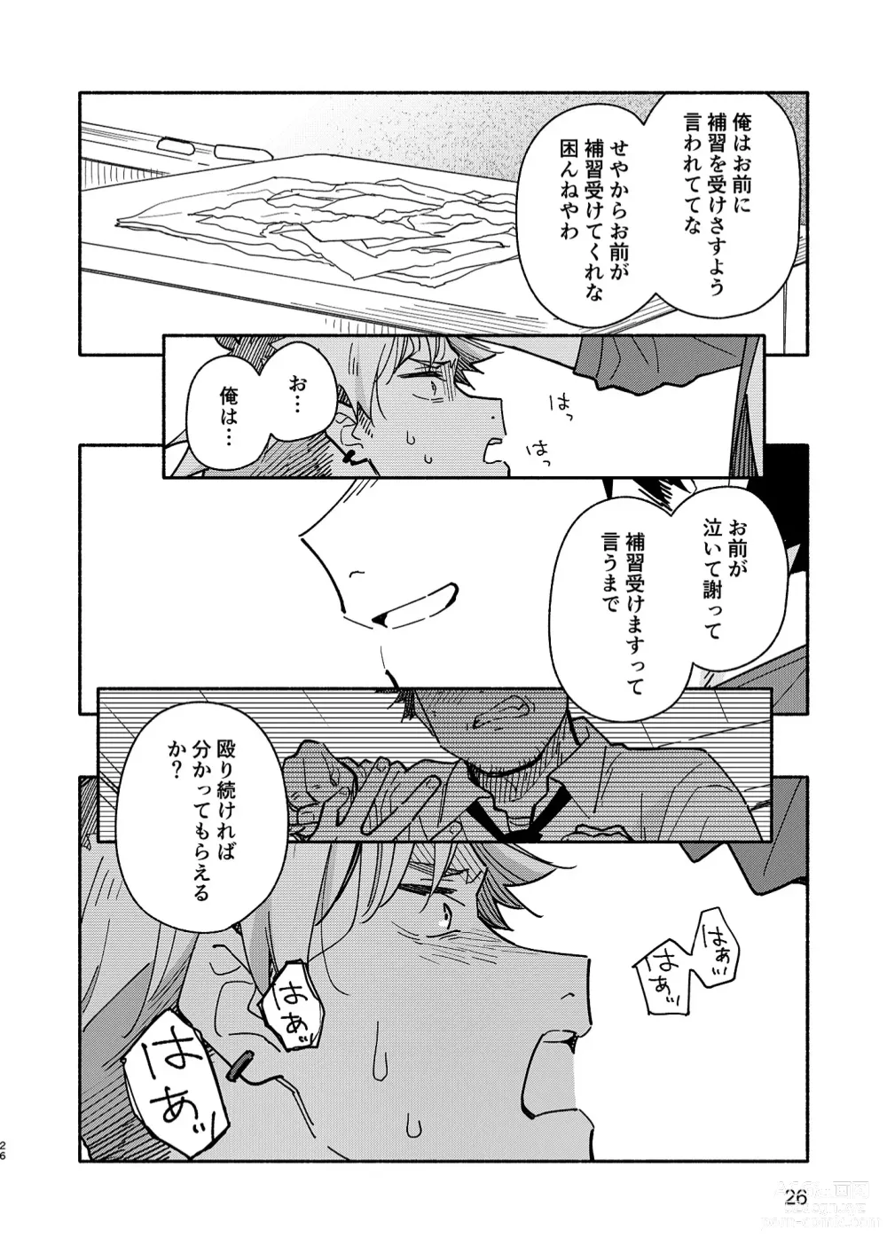 Page 25 of doujinshi Kichiku Sensei no Kagai Jugyou - The sadistic education record:2