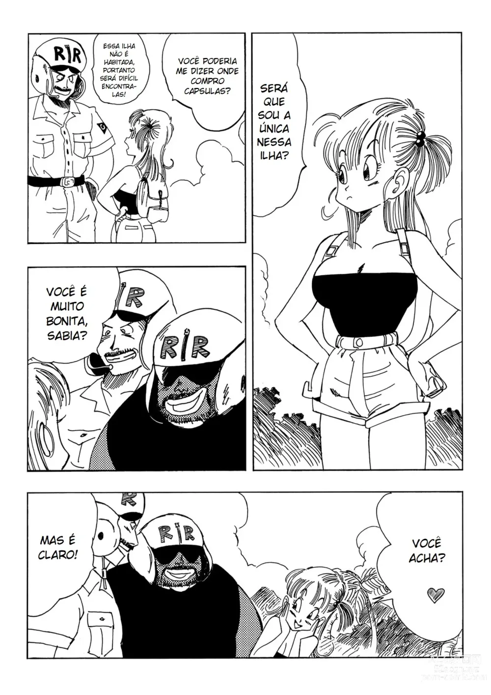 Page 2 of doujinshi Dagon Ball - Bulma e os Patrulheiros