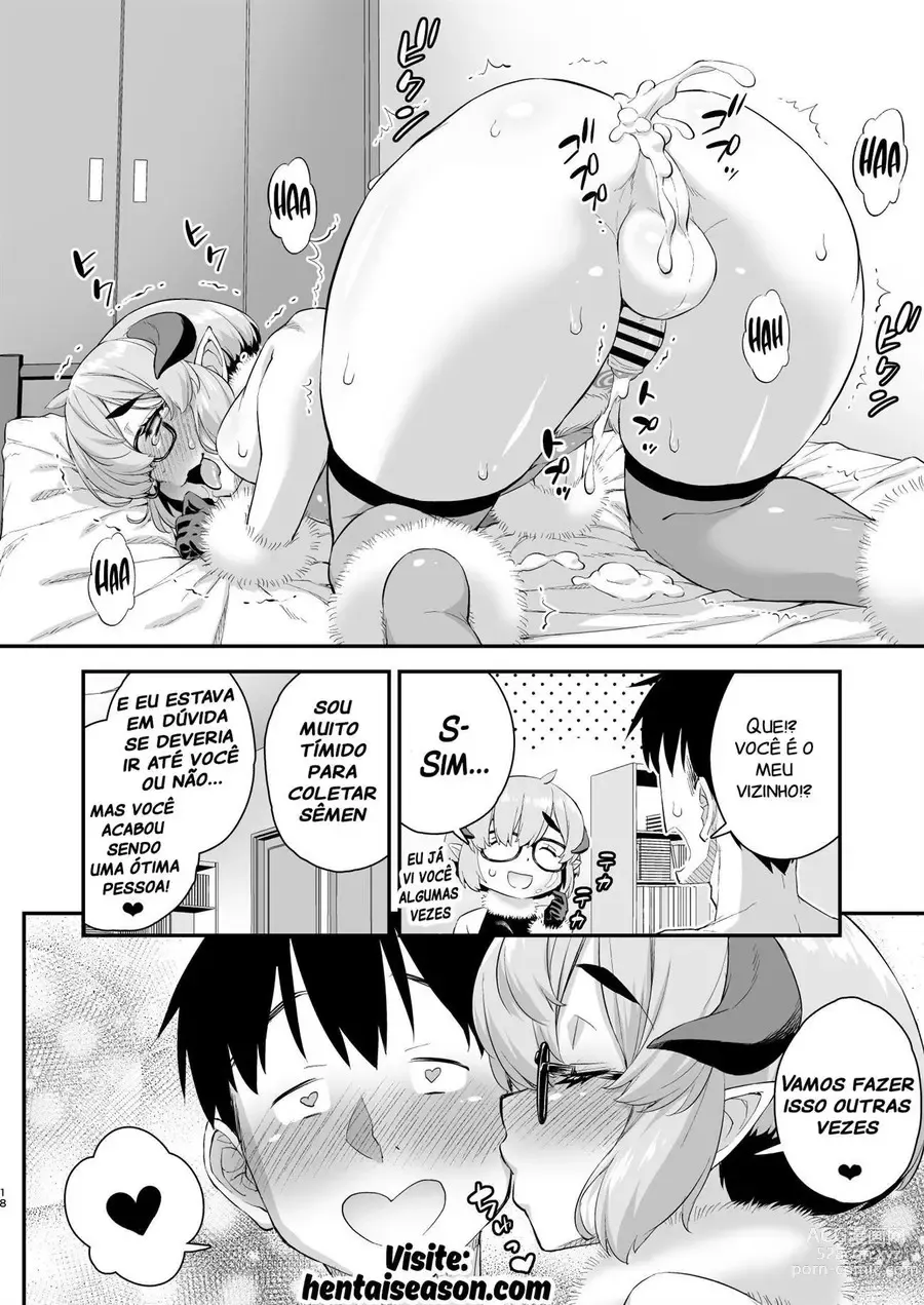 Page 17 of doujinshi Encanto pela bunda grande e suculenta do garoto súcubo