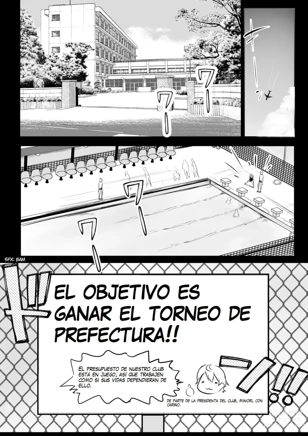 Page 3 of doujinshi Vi a una esposa de preparatoria de grandes pechos que solo deja que otro hombre la mime y abrace 7.