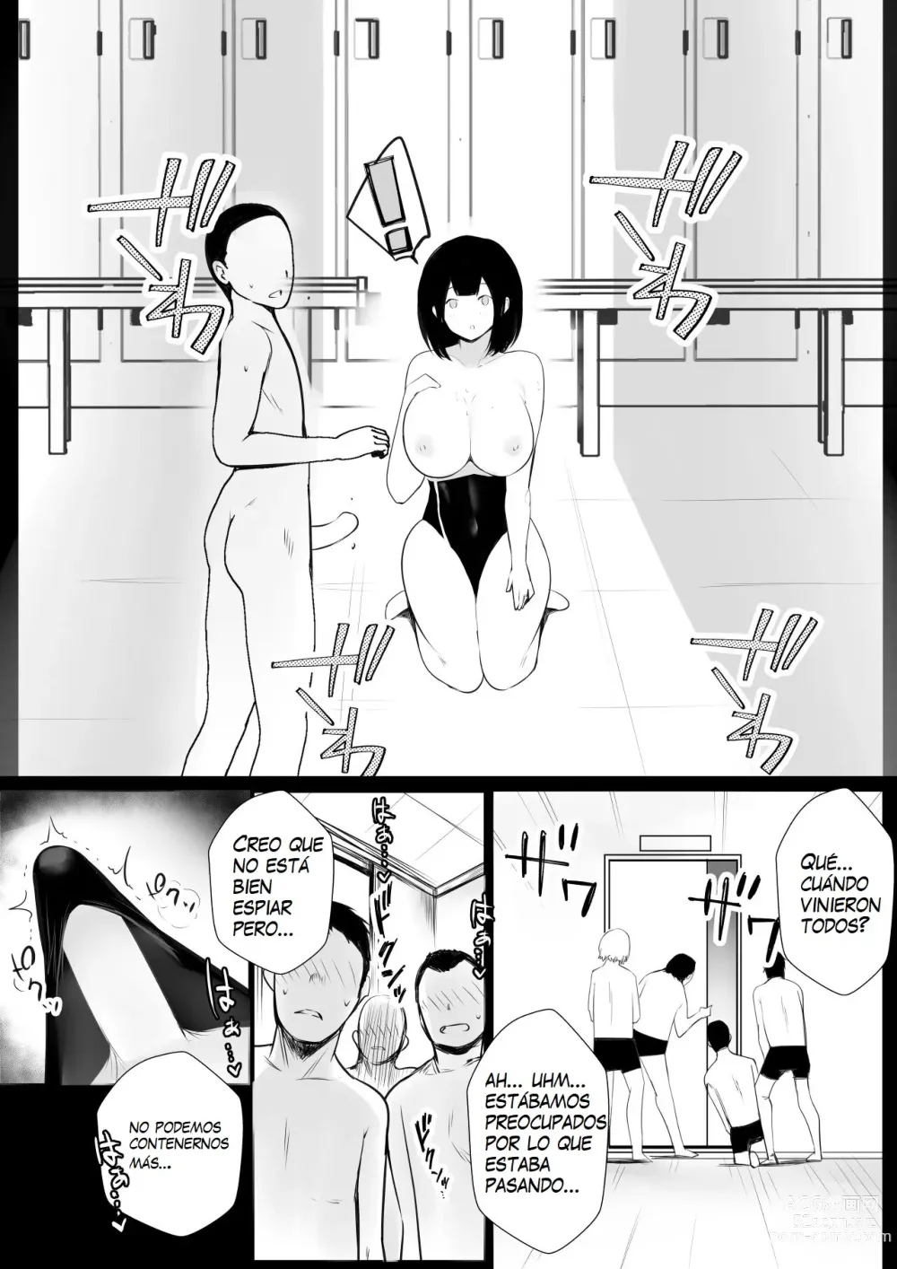 Page 22 of doujinshi Vi a una esposa de preparatoria de grandes pechos que solo deja que otro hombre la mime y abrace 7.