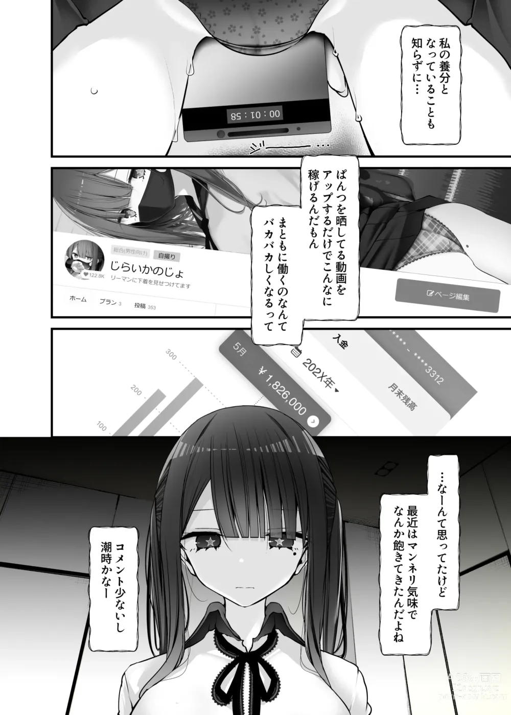 Page 164 of doujinshi 通勤道中であの娘がみだらな行為をしてくるまとめ話