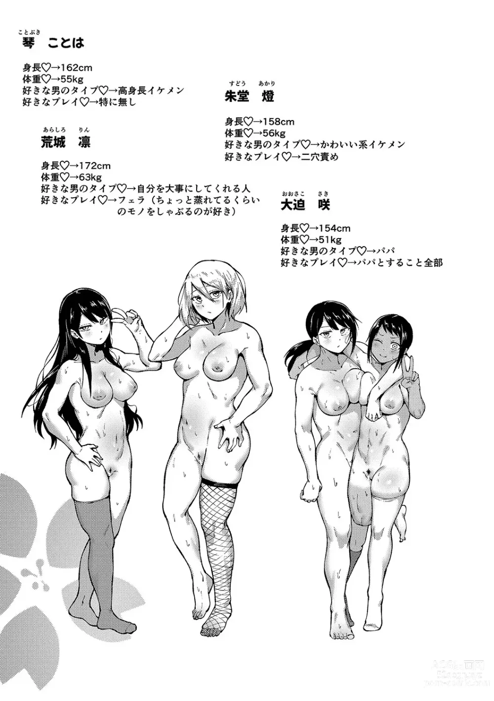 Page 202 of manga Soku Hame! Muwatto Ase Mure Musume - Lets Sex! Sweaty Girls.