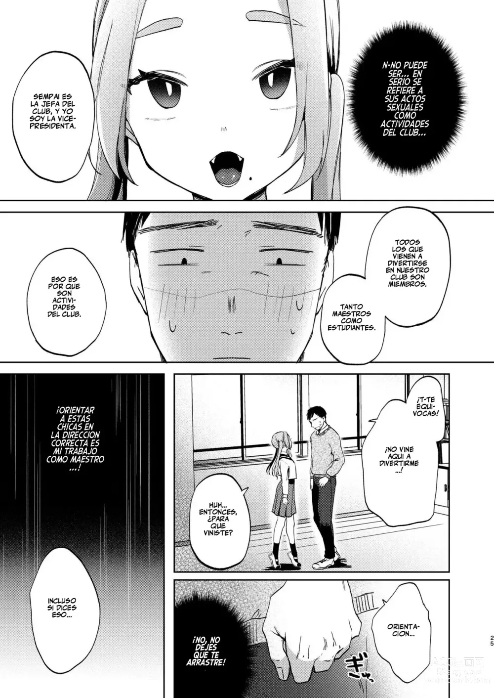 Page 25 of doujinshi Parece que esta Escuela Tiene un Club Secreto de Extracción de Semen