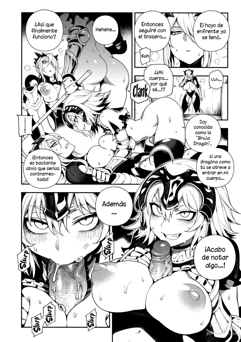 Page 14 of doujinshi CHALDEA MANIA Jeanne Alter (decensored)