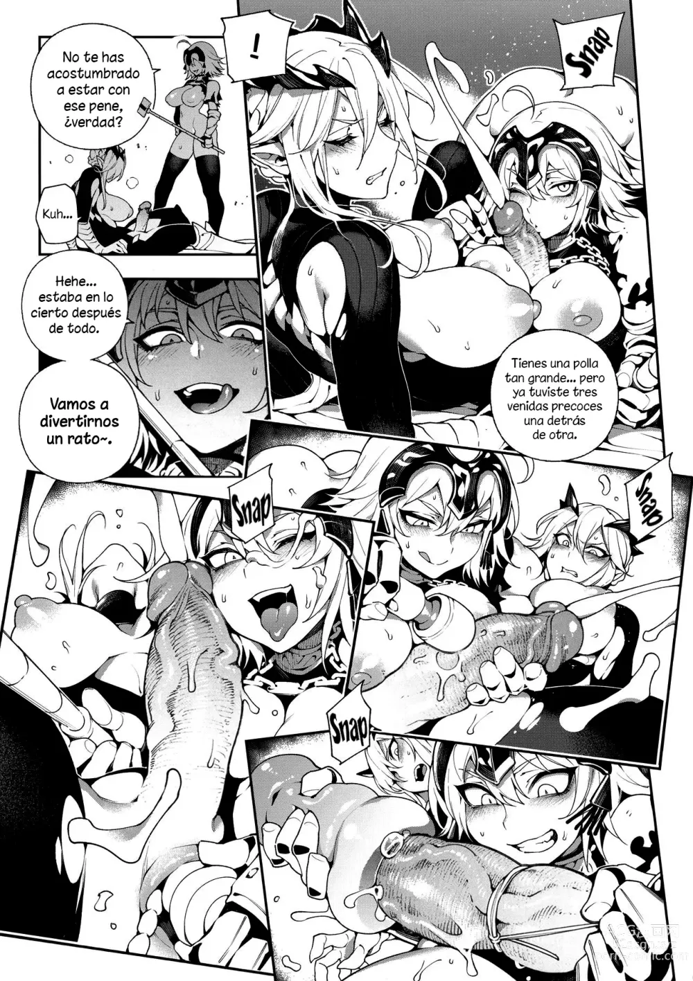 Page 15 of doujinshi CHALDEA MANIA Jeanne Alter (decensored)