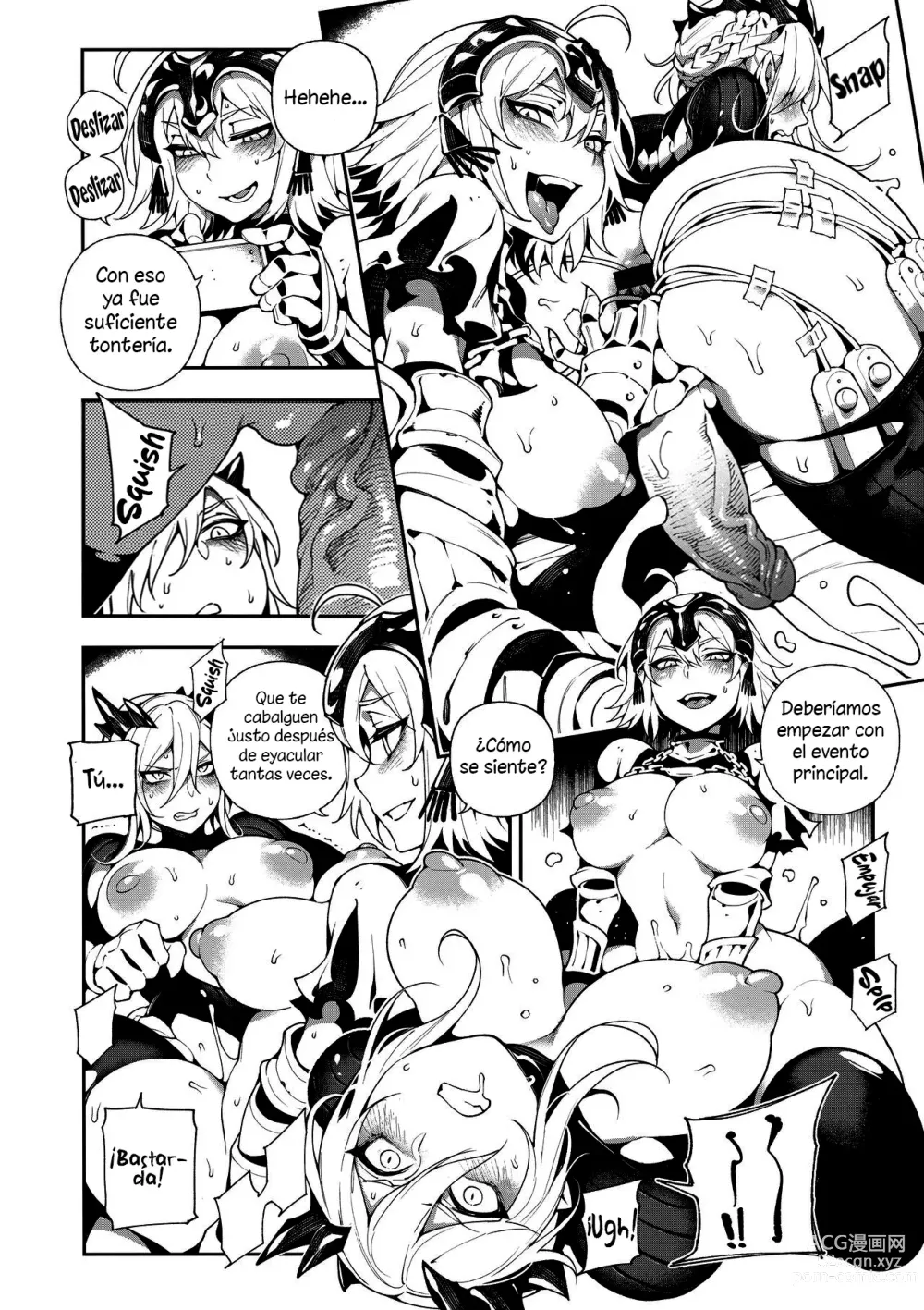 Page 16 of doujinshi CHALDEA MANIA Jeanne Alter (decensored)