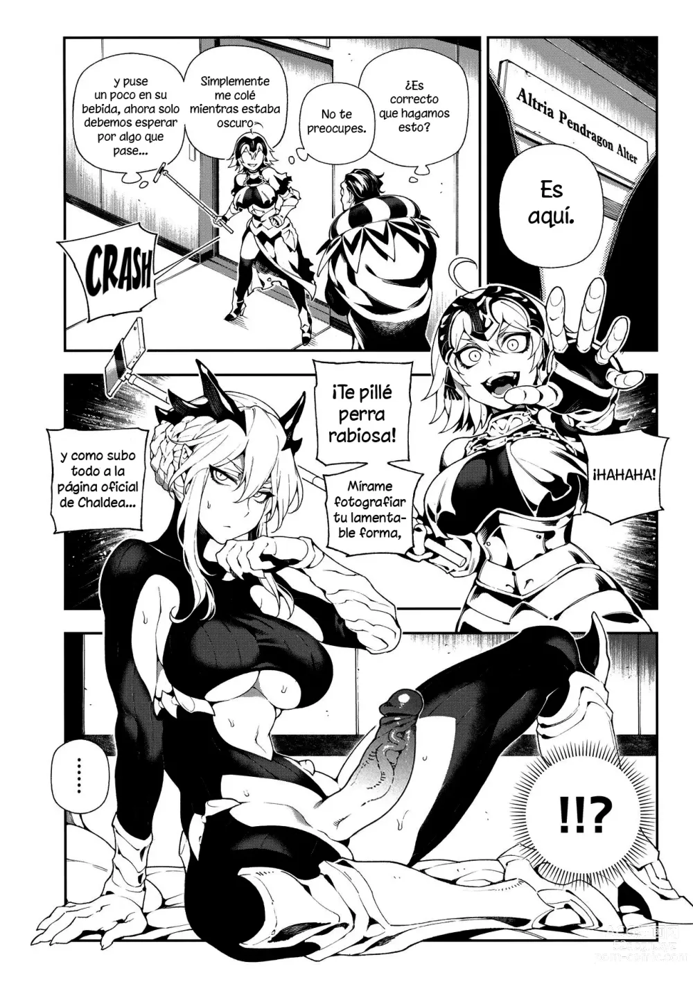 Page 4 of doujinshi CHALDEA MANIA Jeanne Alter (decensored)