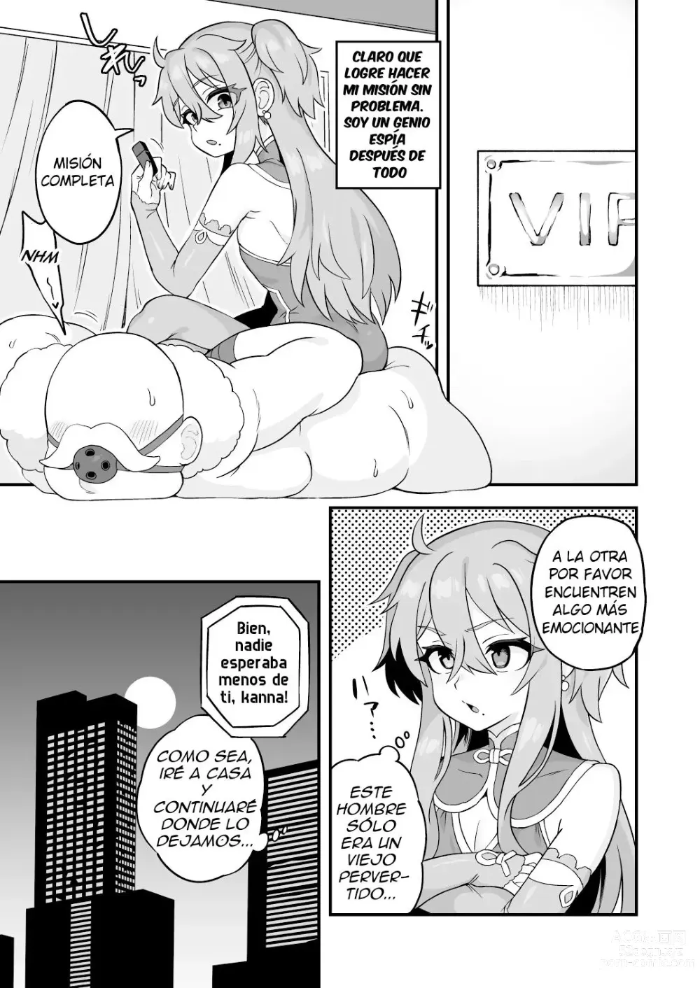 Page 14 of doujinshi Tensai Spy wa Shikujiranai!!