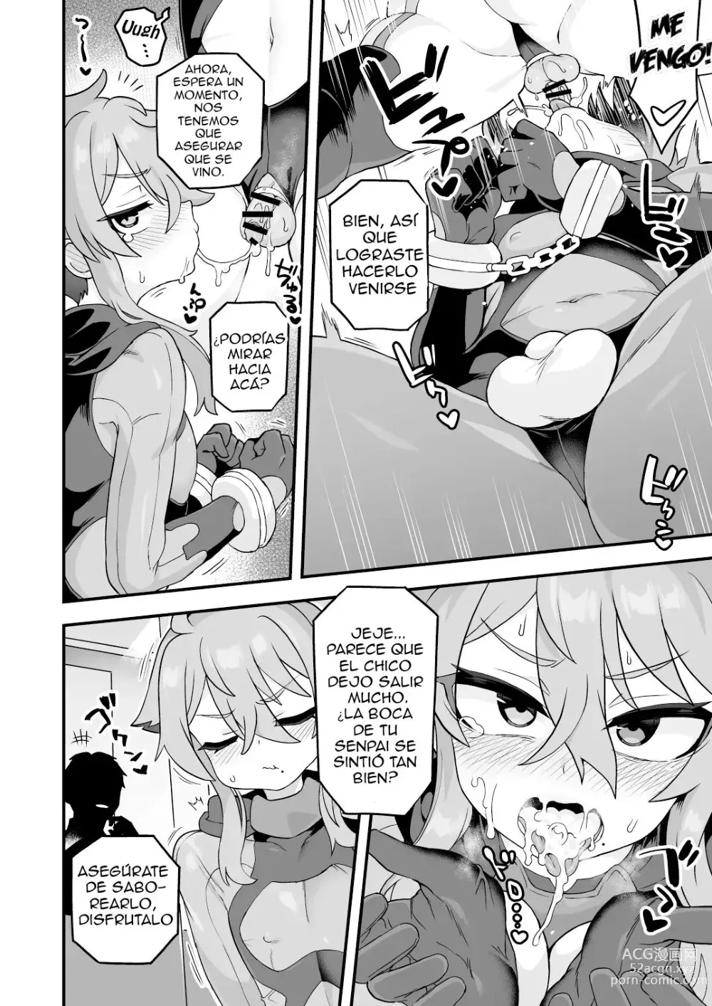 Page 19 of doujinshi Tensai Spy wa Shikujiranai!!