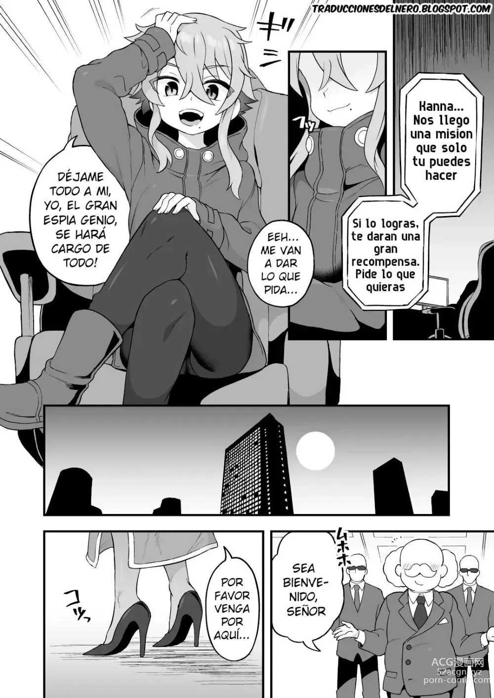 Page 3 of doujinshi Tensai Spy wa Shikujiranai!!