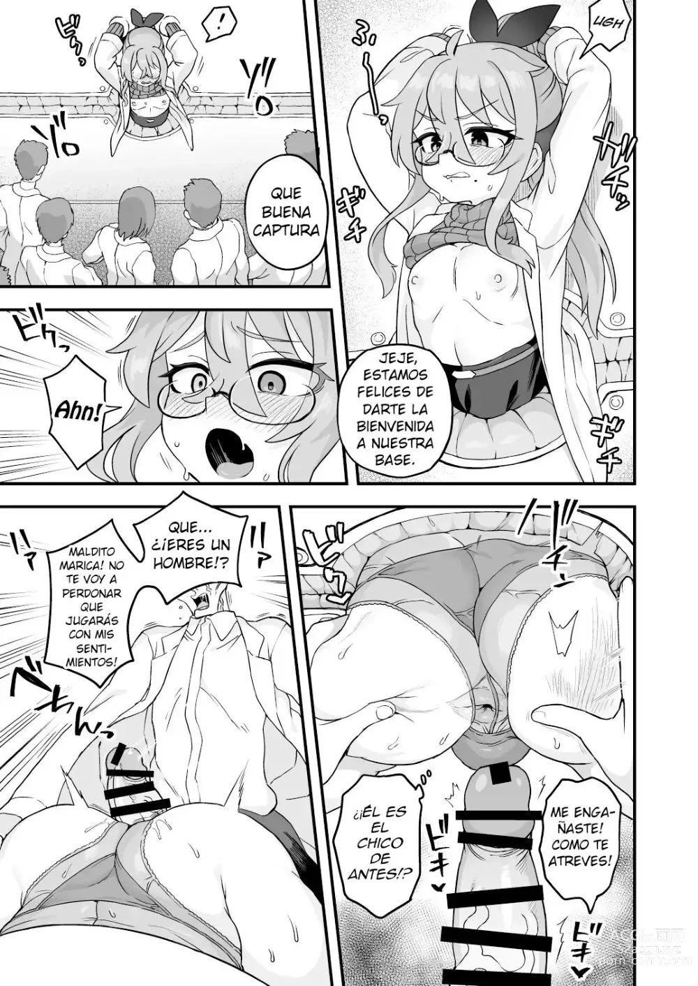 Page 32 of doujinshi Tensai Spy wa Shikujiranai!!