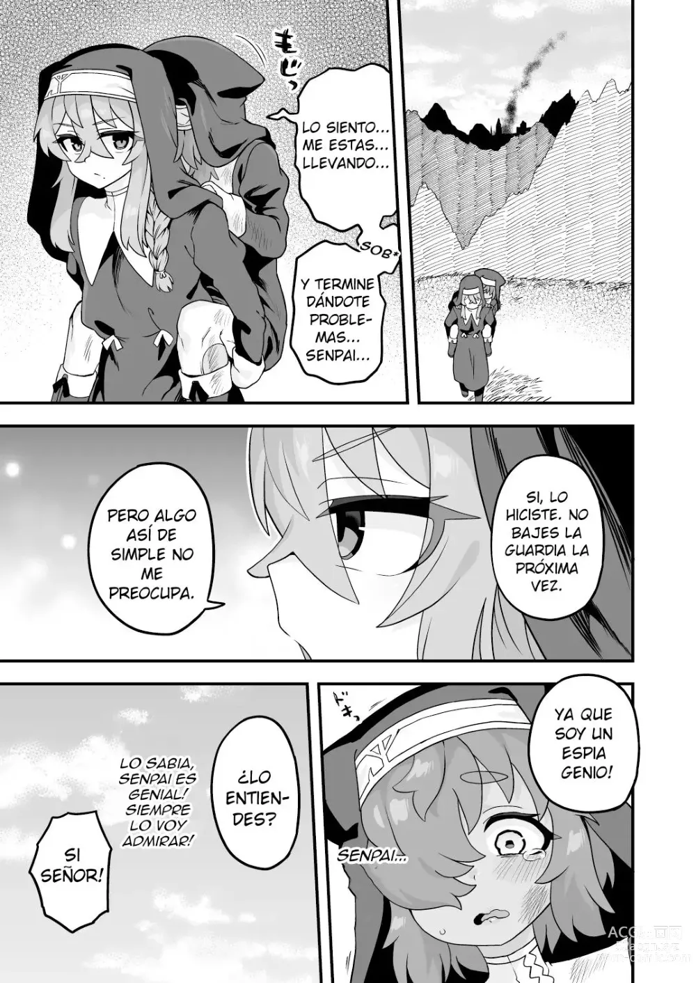 Page 60 of doujinshi Tensai Spy wa Shikujiranai!!