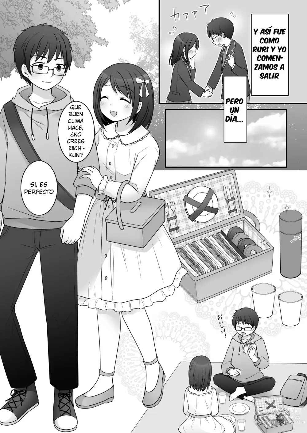 Page 3 of doujinshi Furyou in Kanojo ~Boku no Kanojo no Karada wa Furyou Otoko (Aitsu) ni Nottoraremashita.~