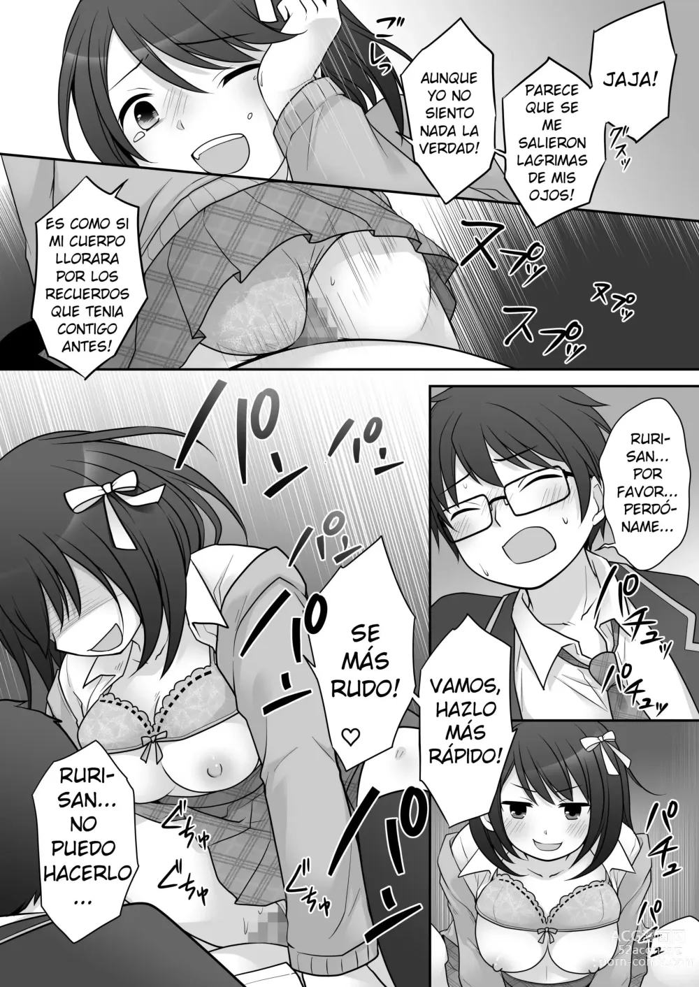 Page 21 of doujinshi Furyou in Kanojo ~Boku no Kanojo no Karada wa Furyou Otoko (Aitsu) ni Nottoraremashita.~