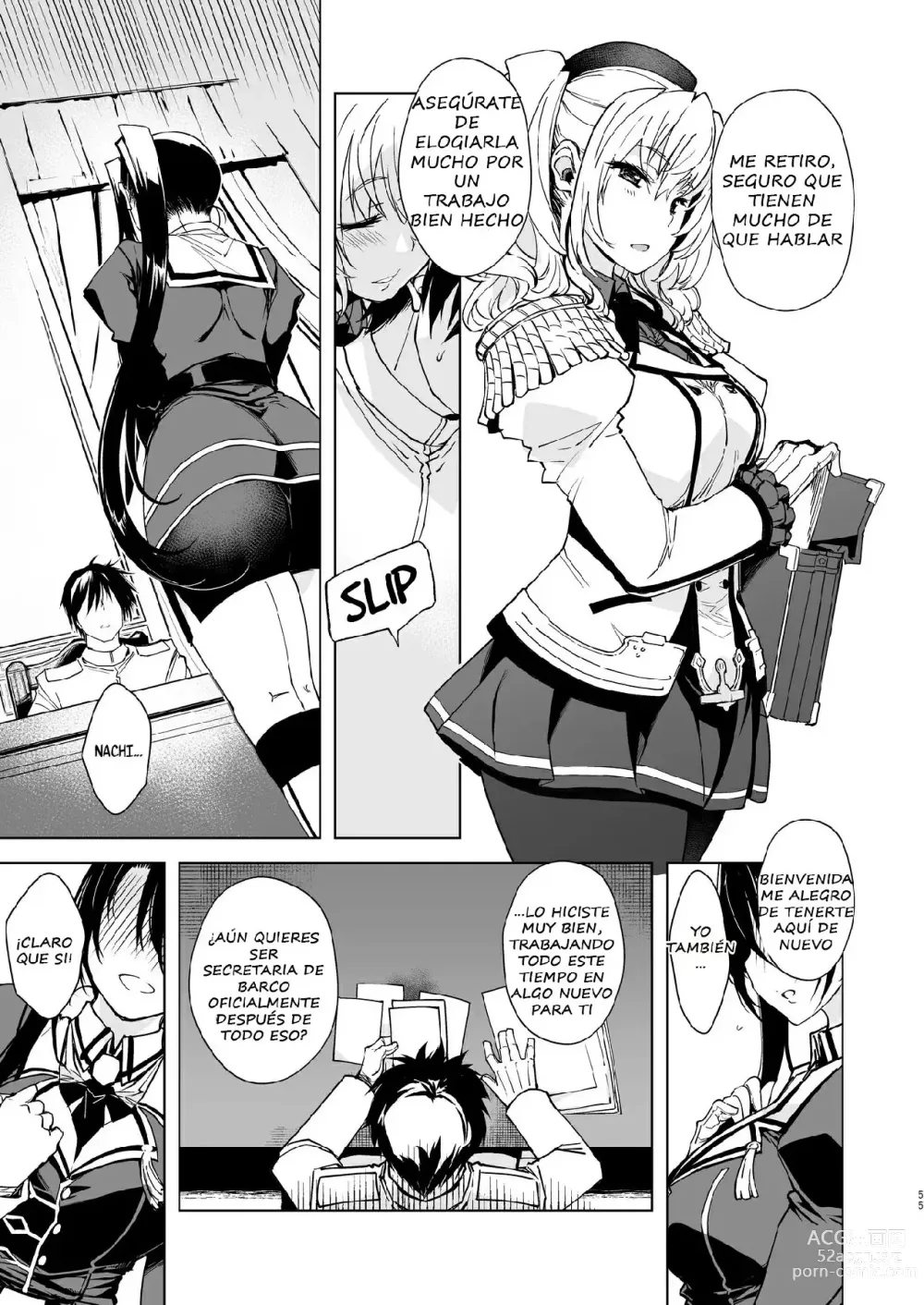 Page 54 of doujinshi Hishokan Kashima no Houkokusho 3