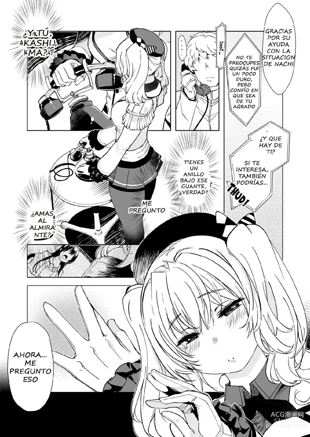 Page 56 of doujinshi Hishokan Kashima no Houkokusho 3