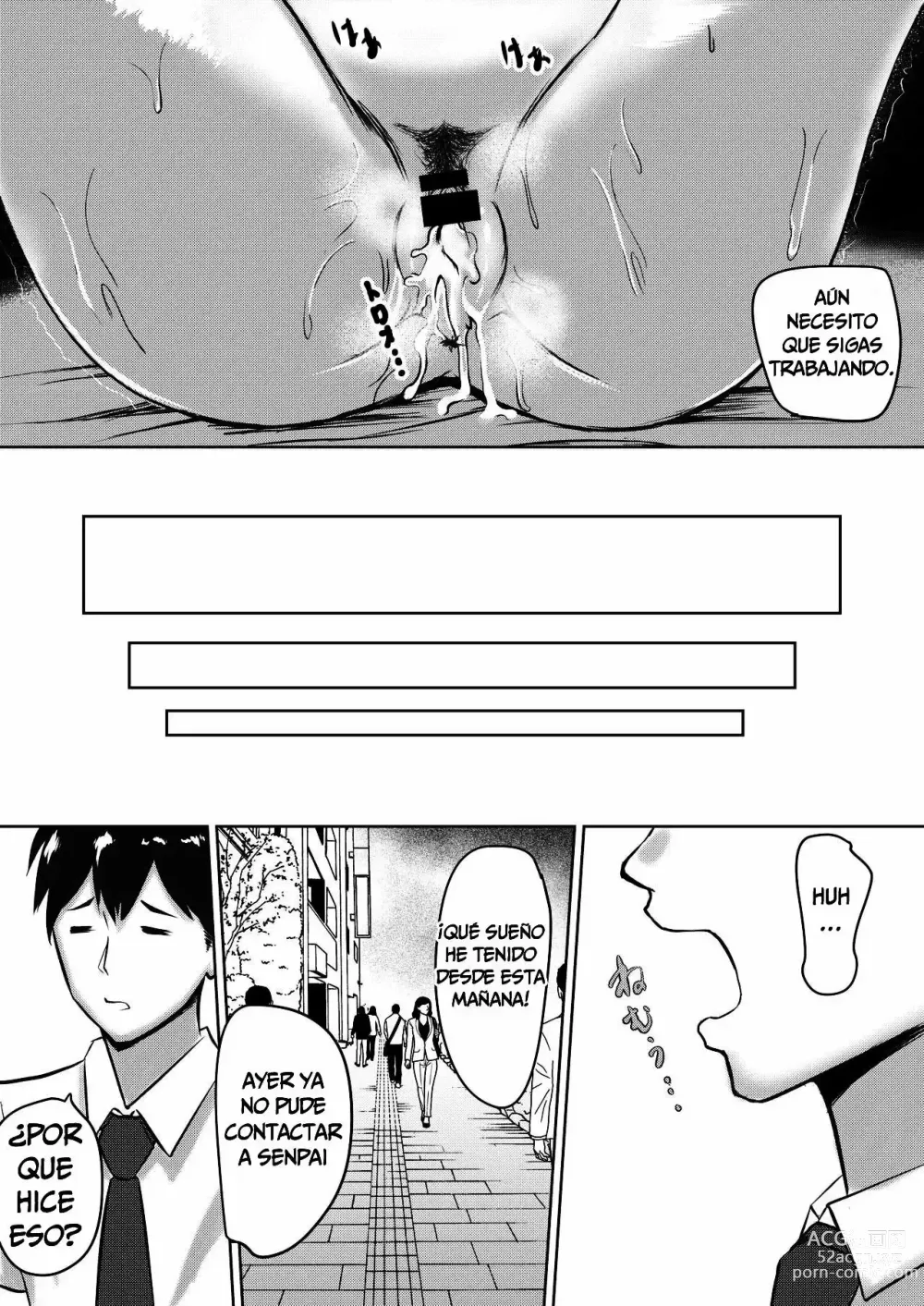 Page 39 of doujinshi Una Senpai Muy Seria en su Trabajo Hace Horas Extra y se Corre Hasta la Mañana