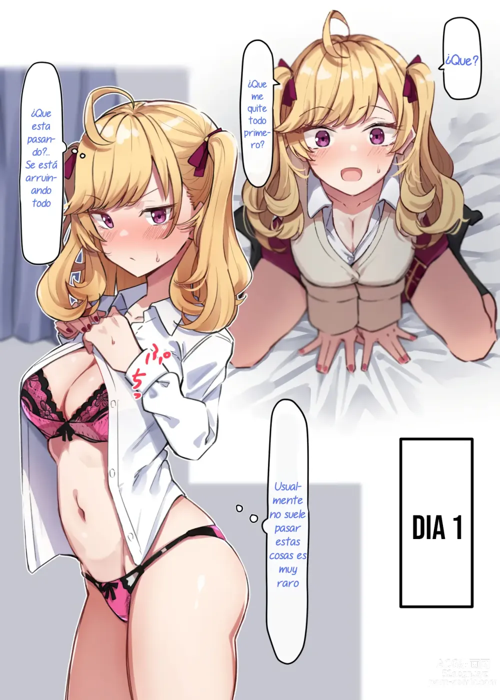 Page 3 of doujinshi Polynesian Sex with a Blonde Gal