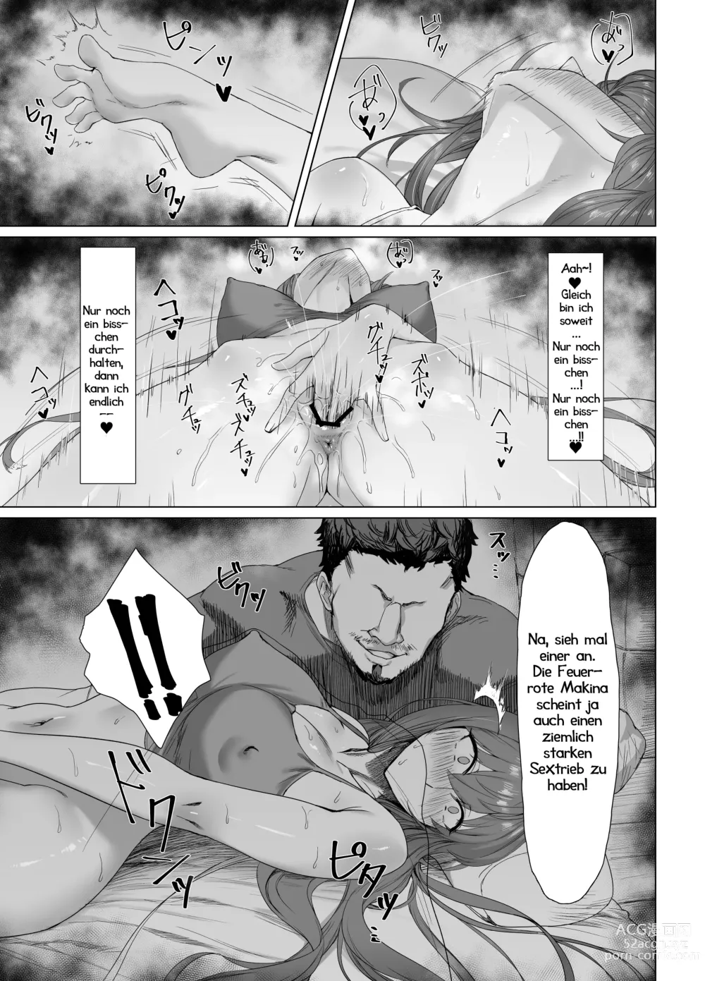 Page 11 of doujinshi Fallen: Die Feuerrote Makina auf Eskortmission