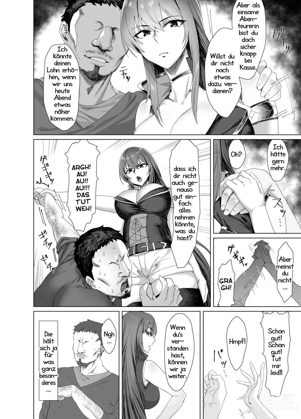 Page 6 of doujinshi Fallen: Die Feuerrote Makina auf Eskortmission