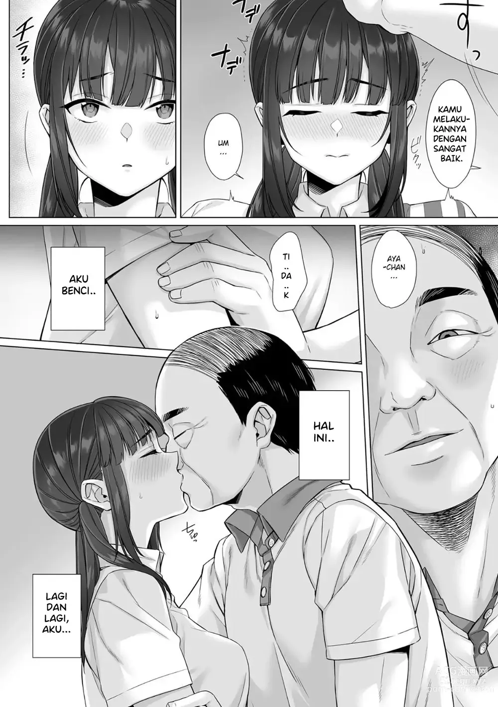 Page 23 of doujinshi Junboku Joshikousei wa Oyaji Iro ni Somerarete Comic Ban Chapter 4