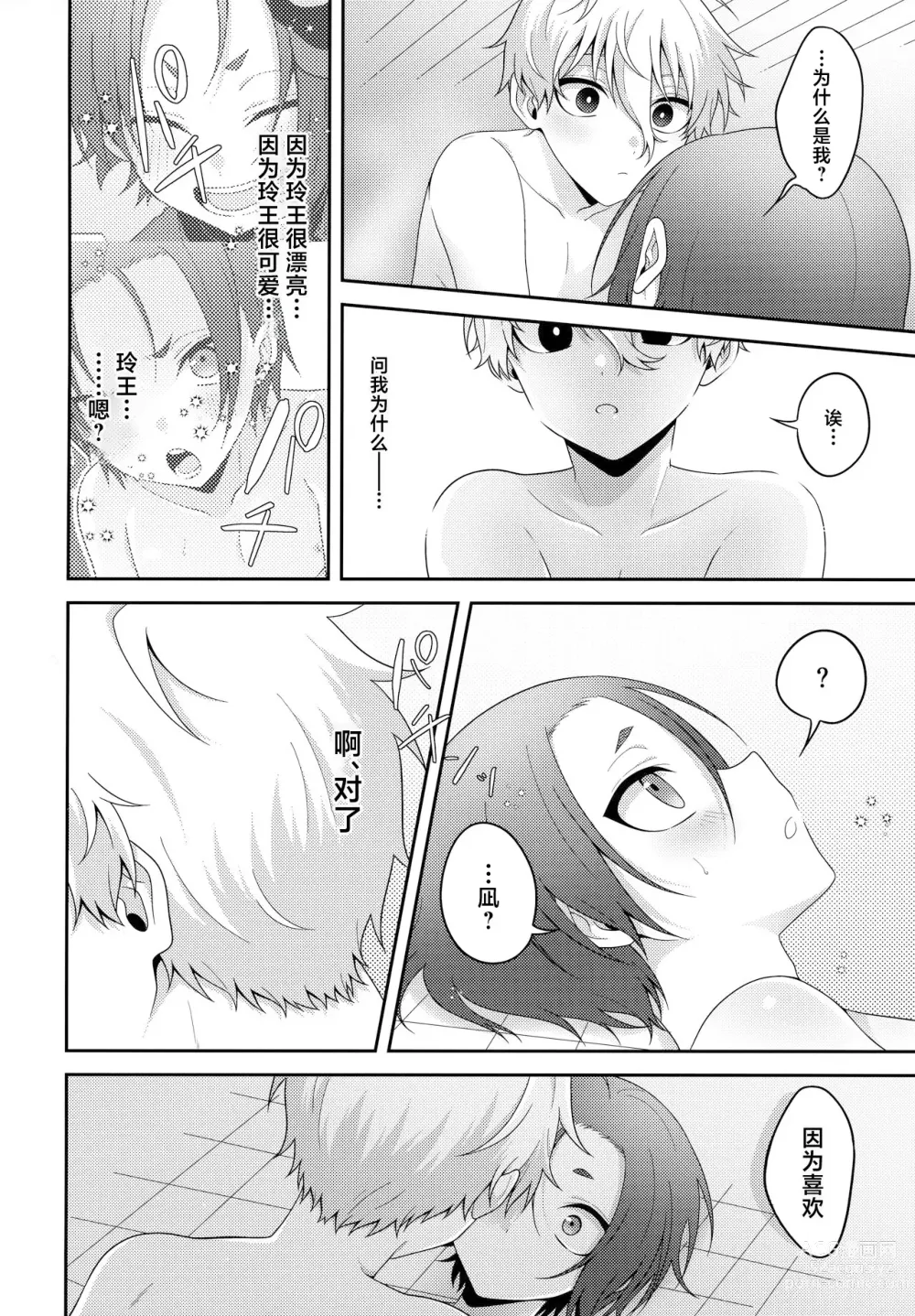 Page 21 of doujinshi Partner dashi