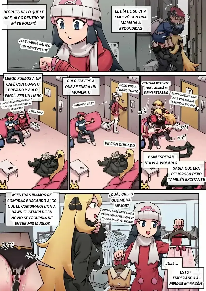 Page 5 of doujinshi Yandere Cynthia