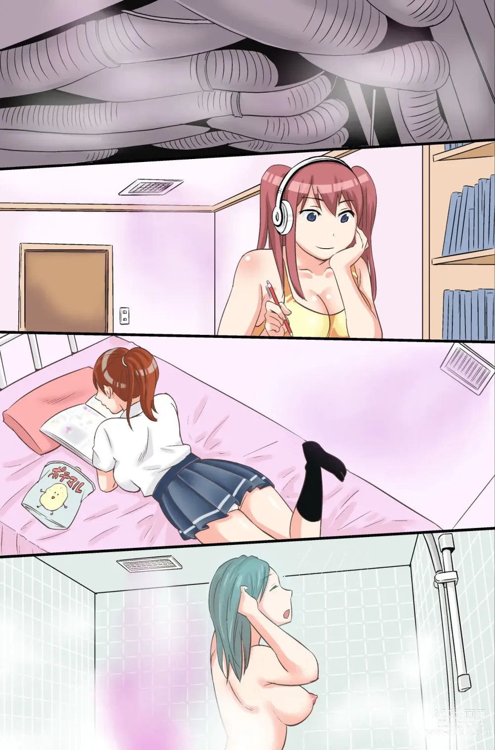 Page 5 of doujinshi Zombifiqué a Todas las Chicas del Dormitorio [Spanish] UnPocoDeH]