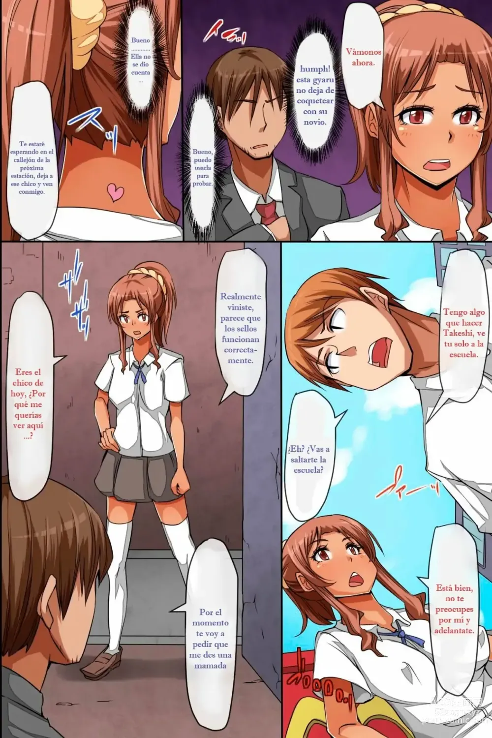 Page 4 of doujinshi Dorei Seal 1 ~ Harareta Onna wa Shihai Sare Zettai Fukujuu Shite Shimau [Spanish] UnPocoDeH]