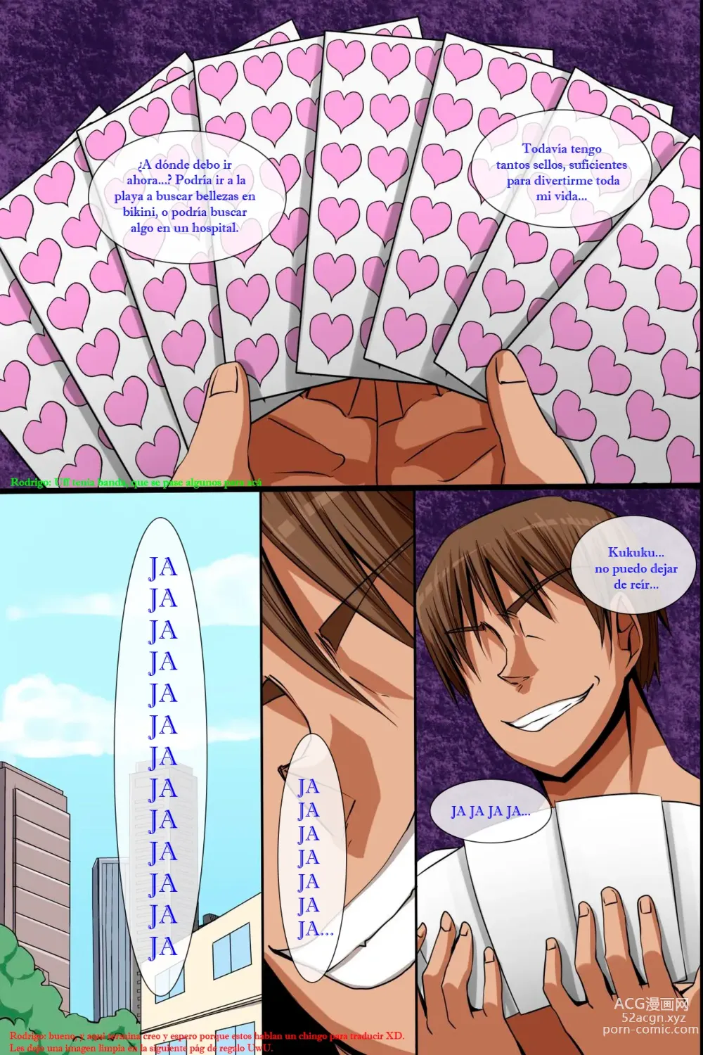 Page 49 of doujinshi Dorei Seal 2 ~ Hararetara Iinari! Juujun Gohoushi Harem [Spanish] UnPocoDeH]